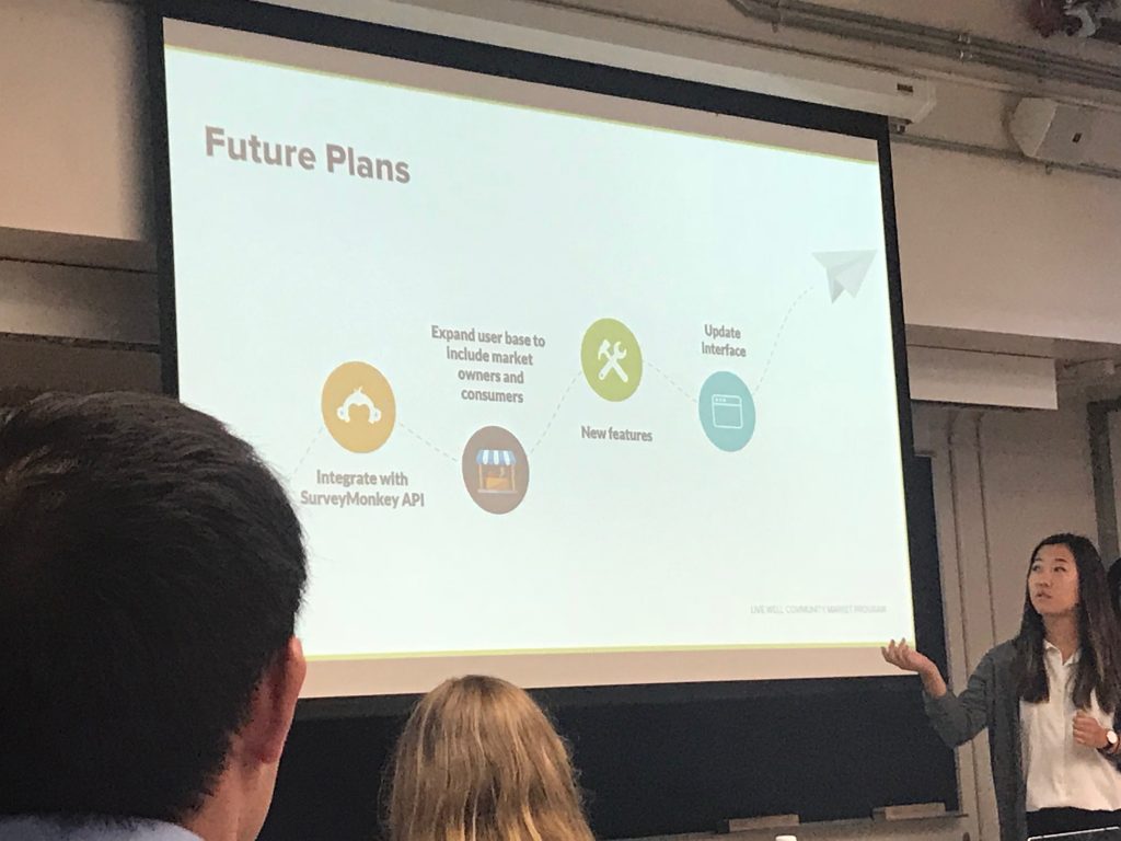 future plans slide being presented