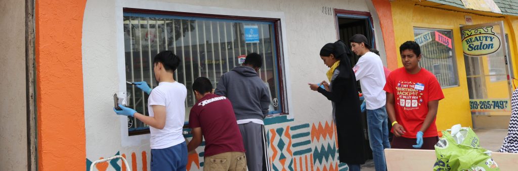 painting market exterior