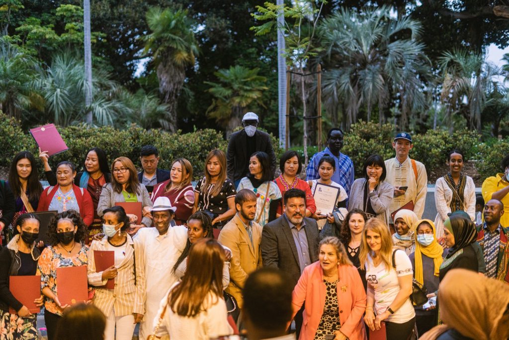 SDRCC members attending SEED graduation