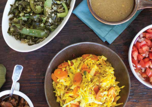 Eid-al-Adha food on table