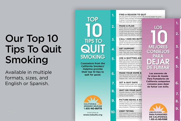 top 10 tips to quit smoking