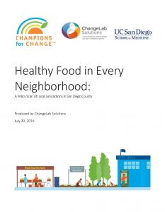 San Diego Policy Scan Report