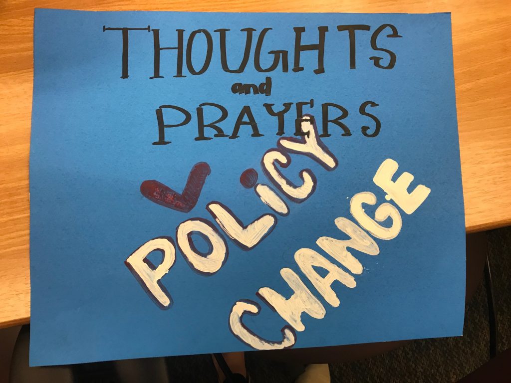 thoughts and prayers policy change